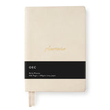 Daily Planner Book. Daily Bullet Journal. Undated Planner. Notebook. Old English 2021 Planner. 2022 Planner. Gifts for her. beige BUJO