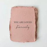 Upcycled Single Sided Love Cards - 7 Pack