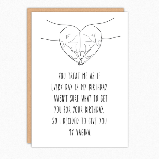 birthday card for boyfriend birthday card for husband funny birthday card every day is my birthday