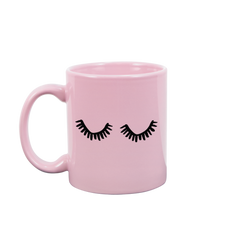 santa clarita valencia cute birthday gift for her eyelash pink talking out of turn mug in a nutshell studio
