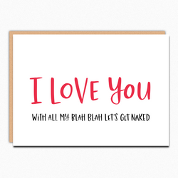 I Love You With All My Blah Blah IN217