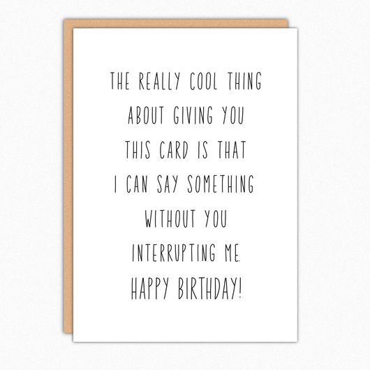Sarcastic Birthday Card. Funny Birthday Cards. Funny Birthday Card For Boyfriend or Girlfriend. Sarcastic Cards.