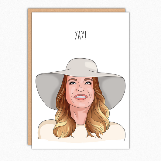 Schitts Creek Gift. Funny Schitt's Creek Birthday Card Congrats Card. Alexis Rose Yay