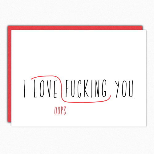 Naughty Valentines Day Card. Naughty Valentines Day Gift For Him. Anniversary Card. Naughty Birthday Card Boyfriend. Proofreaders Mark 004