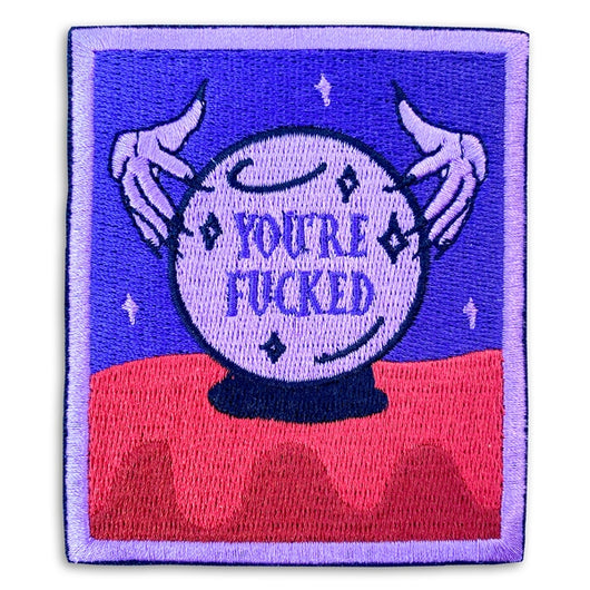 Patches For Jackets or Backpack. Funny Patches Iron On. You're fucked patch