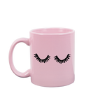 santa clarita valencia cute birthday gift for her eyelash pink talking out of turn mug in a nutshell studio