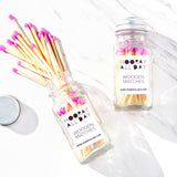 cute colorful matches home decor party favors pink