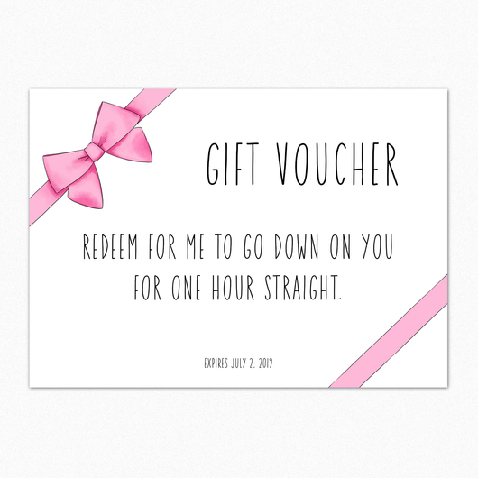 Expired Gift Voucher IN455