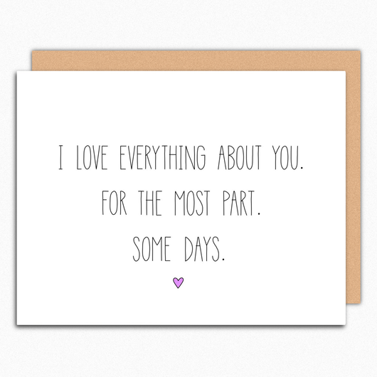 Funny Valentines Day Card. Funny Love Card. Anniversary Card. Cheeky Kumquat In A Nutshell Cards