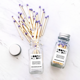 Cute tiny matches for candles. Home decor.