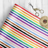 lgbtq gifts pride wrapping paper lgbtqia gay lesbian birthday anniversary rainbow gift wrap sheets